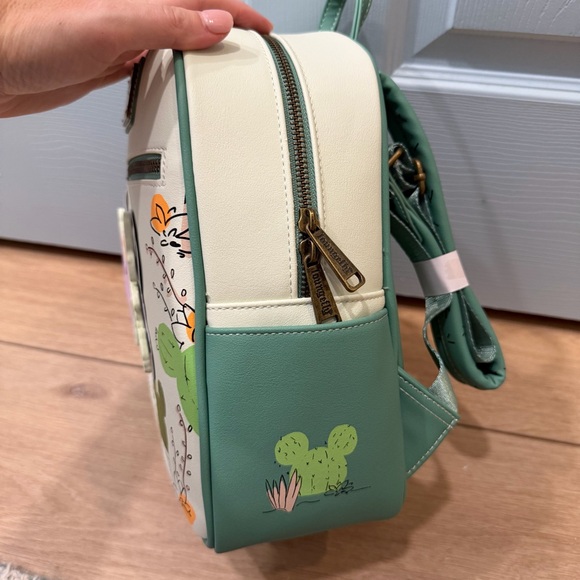 NWT Disney Parks Loungefly Figment watering can Epcot Flower Garden 2023 - Picture 4 of 9